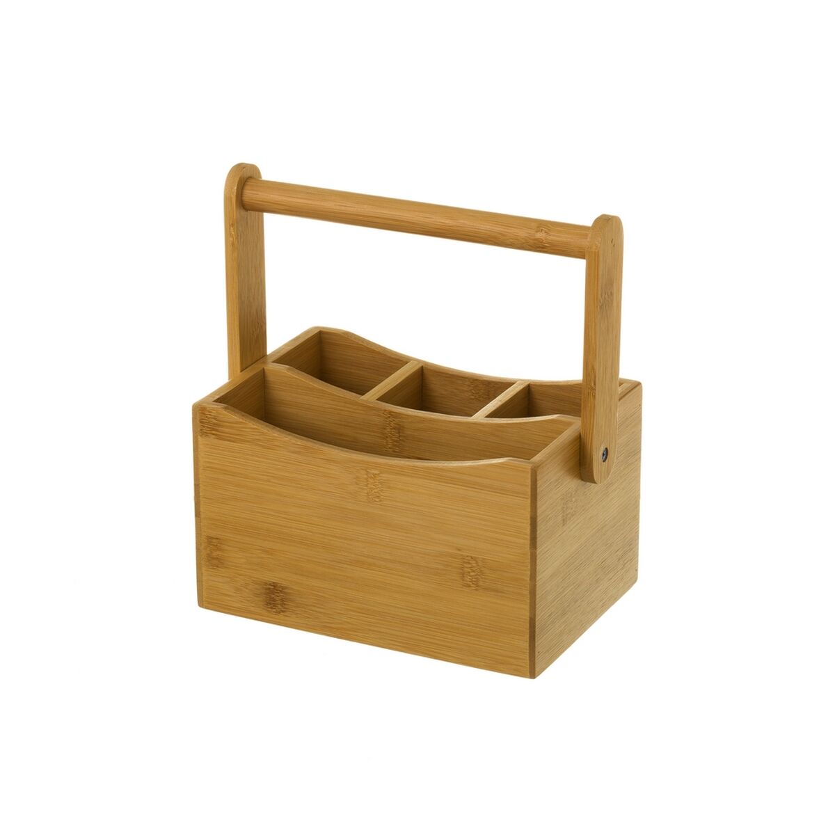 Cesto para talheres Natural Bambu 20 x 14 x 12 cm