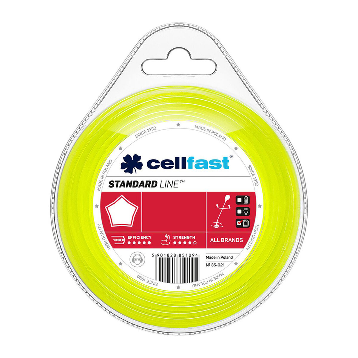 Fio para corte Cellfast 15 m 2,7 mm