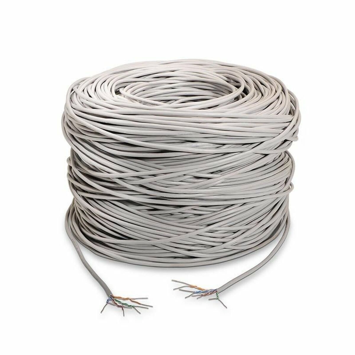 Cabo RJ45 Categoria 5e UTP Aisens A133-0208 100 m Cinzento