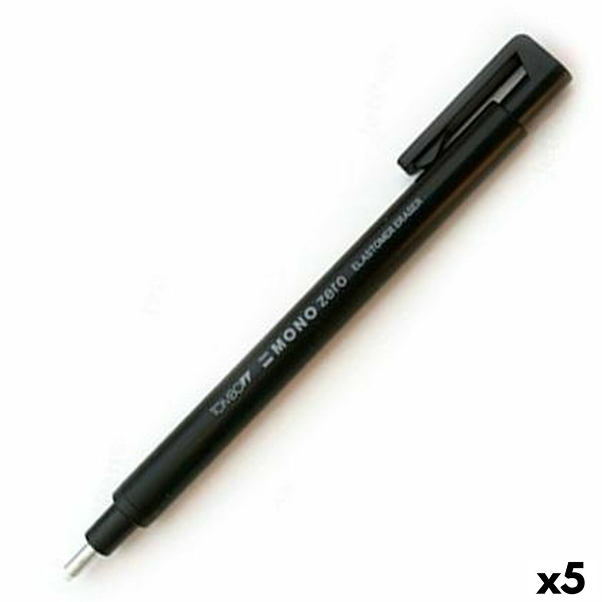 Borracha Tombow MONO ZERO Preto (5 Unidades)