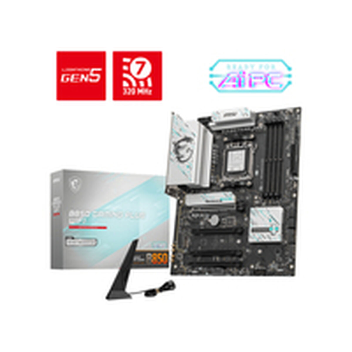 Cabo HDMI MSI B850 GAMING PLUS WIFI ATX AM5 Preto