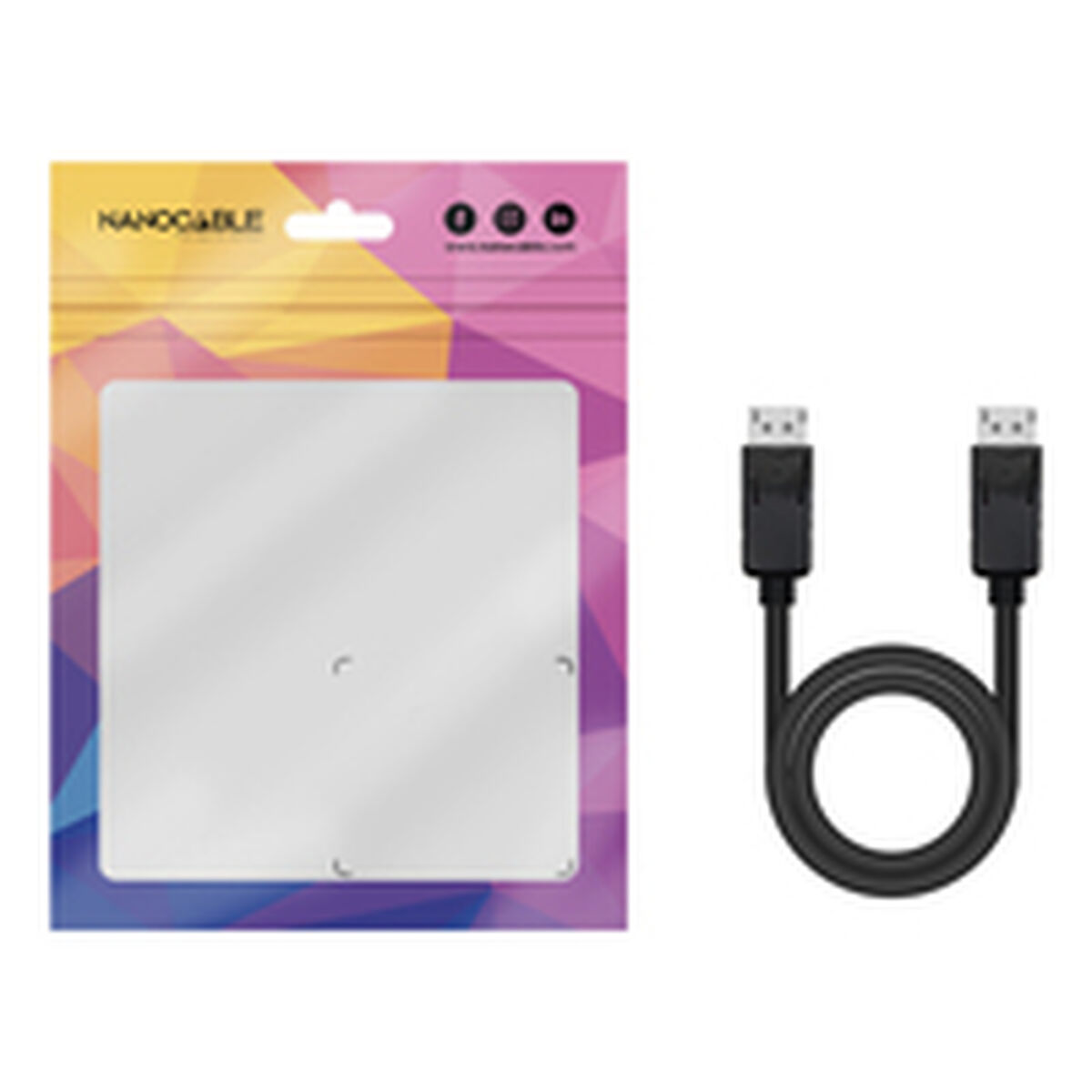 Cabo DisplayPort NANOCABLE 10.15.2702 Preto 2 m