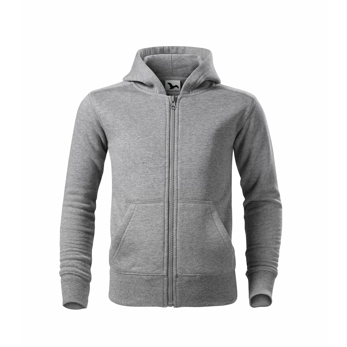 Camisola com Capuz Menina Malfini Trendy Zipper Jr