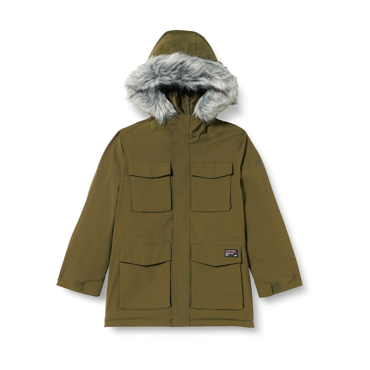 Casaco Infantil 4F JKUM001 Branco (XXL)