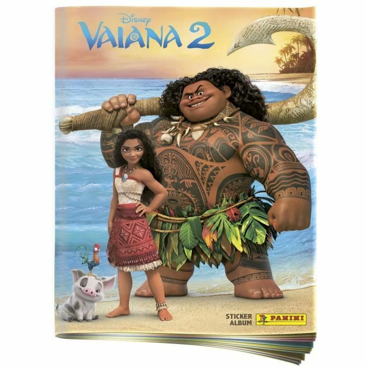 Álbum de Autocolantes Panini Vaiana 2