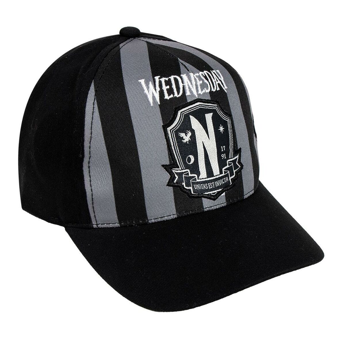 Boné Infantil Wednesday Preto (55 cm)