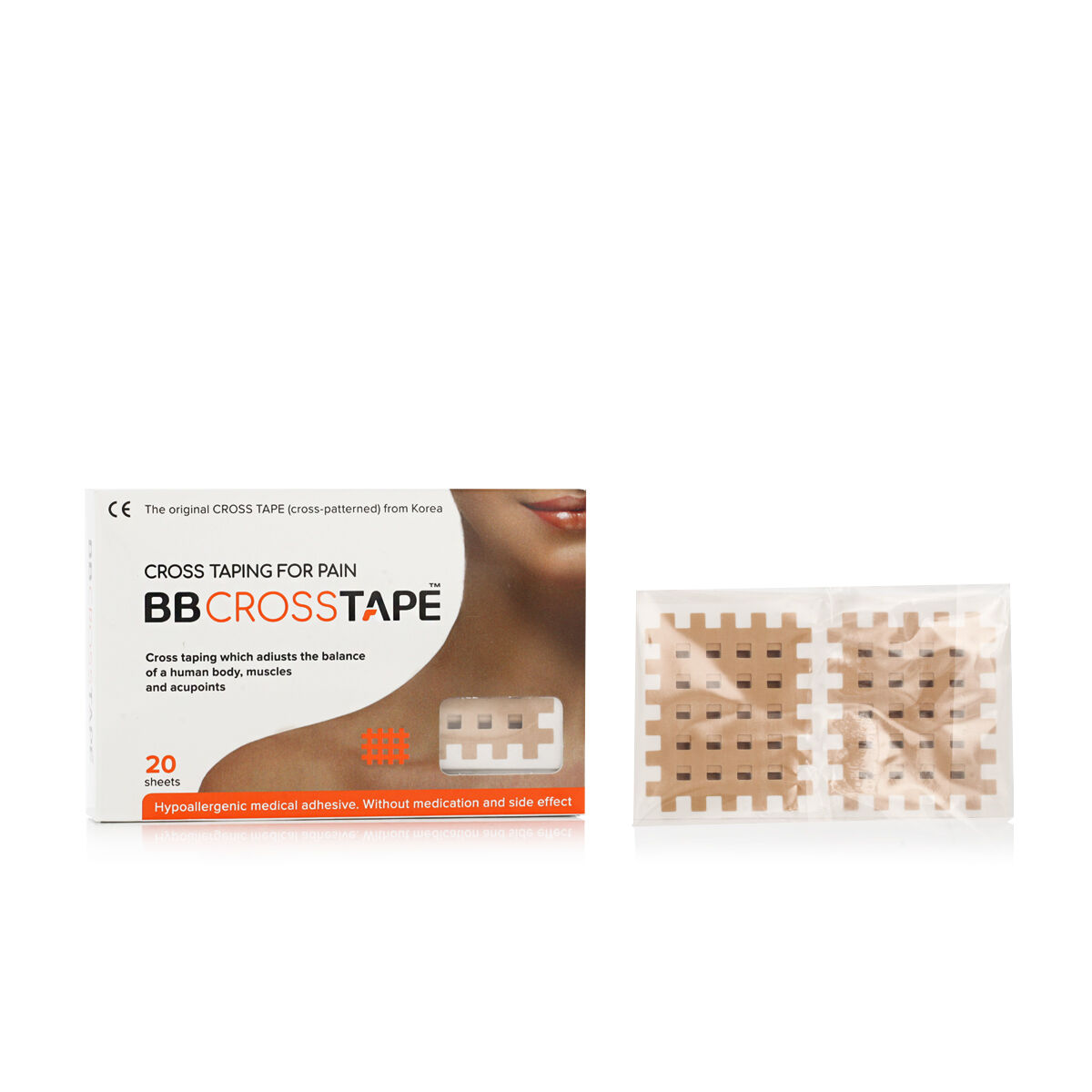 Fita cinesiológica Cross Tape 40 Peças