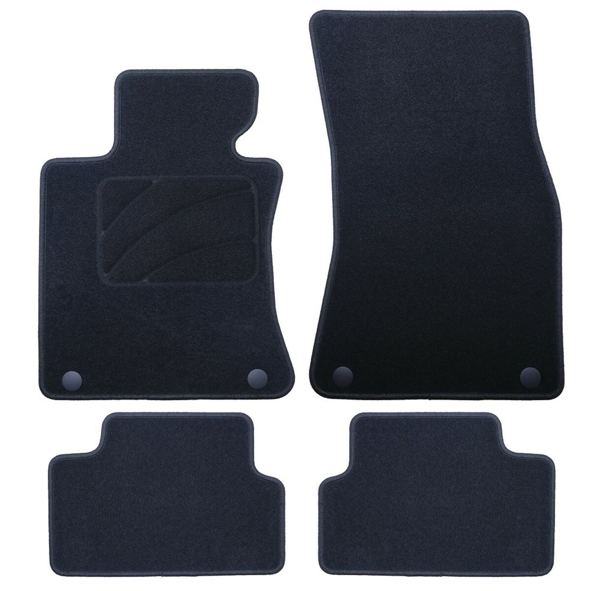 Conjunto de Tapetes de Carro OCC Motorsport OCCBW0014 Bmw E64 Serie 6 Cabrio 5 Peças