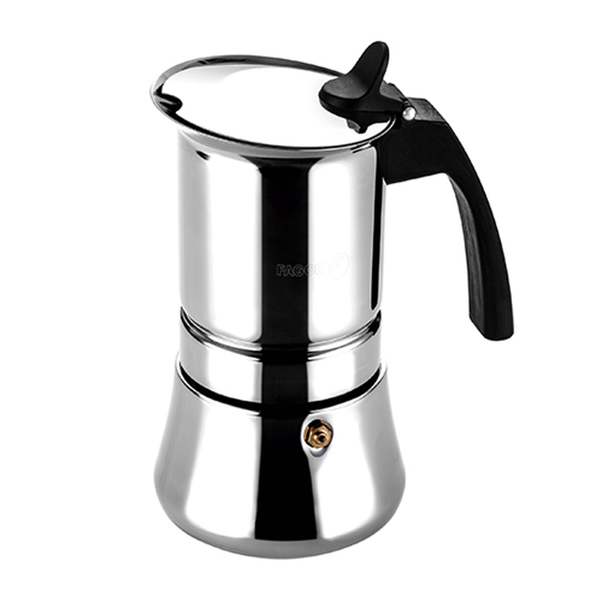 Cafeteira Italiana Fagor Preto Aço inoxidável 60 ml