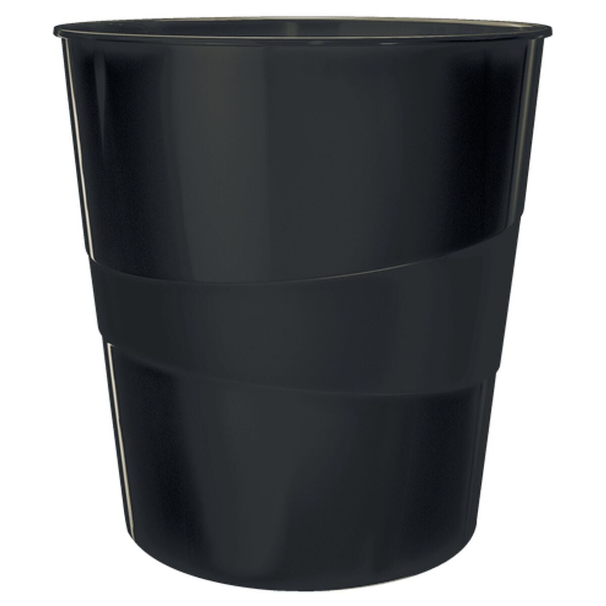 Papeleira Leitz Preto Plástico reciclado Reciclável 15 L (1 Unidade)