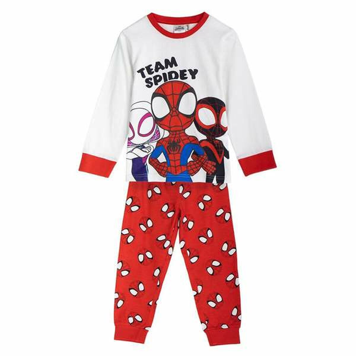 Pijama Infantil Spidey Vermelho