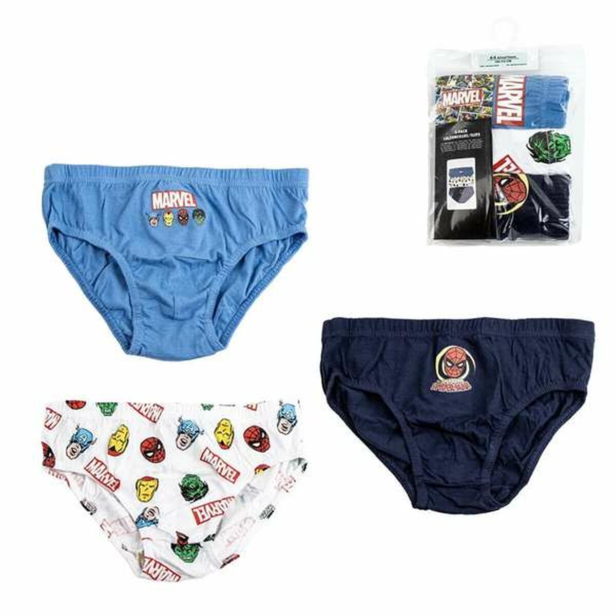 Pack de cuecas Marvel Multicolor