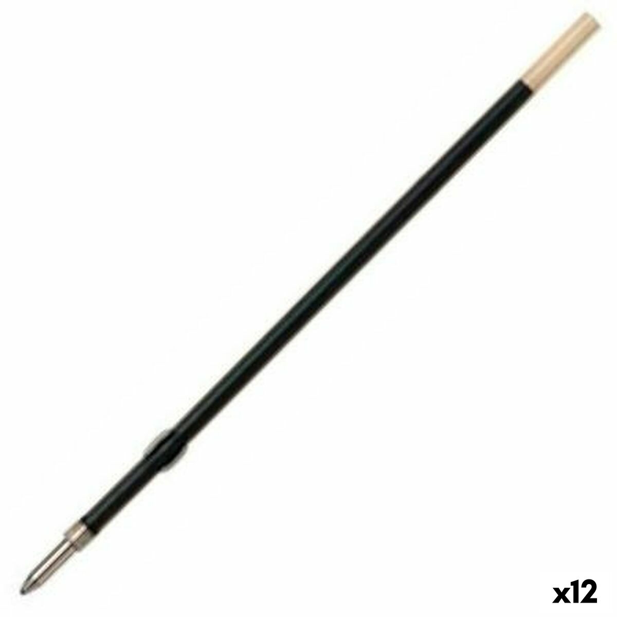 Caneta sobresselente Pilot BP-GP 0,4 mm Preto (12 Unidades)