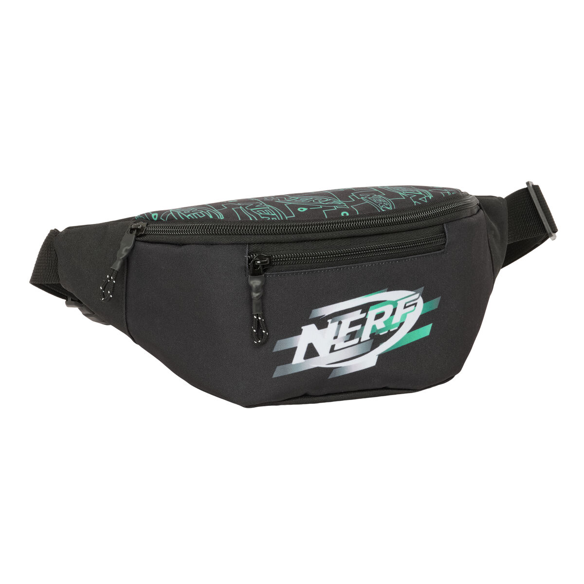 Bolsa de Cintura Nerf Game Preto 23 x 12 x 9 cm