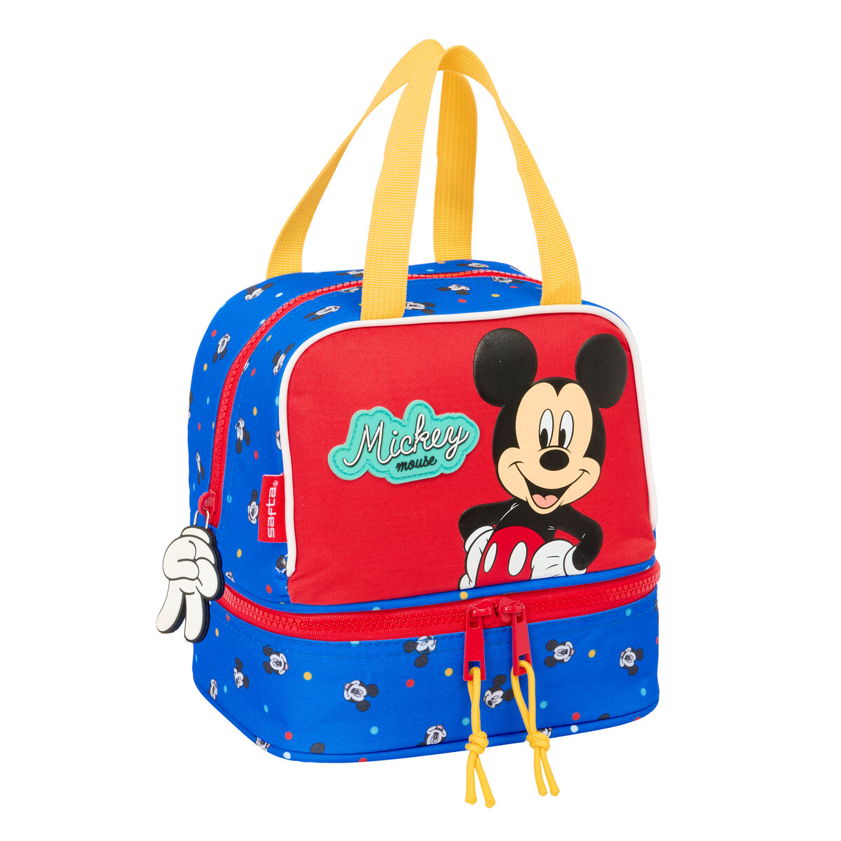 Lancheira Mickey Mouse Clubhouse Good day Azul 20 x 20 x 15 cm