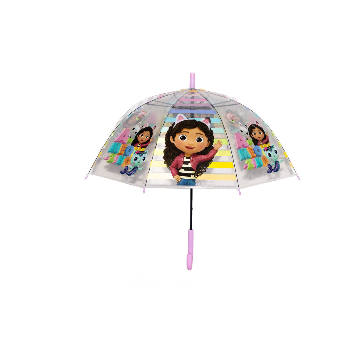 Guarda-Chuva Gabby's Dollhouse Party Cor de Rosa Ø 76 cm