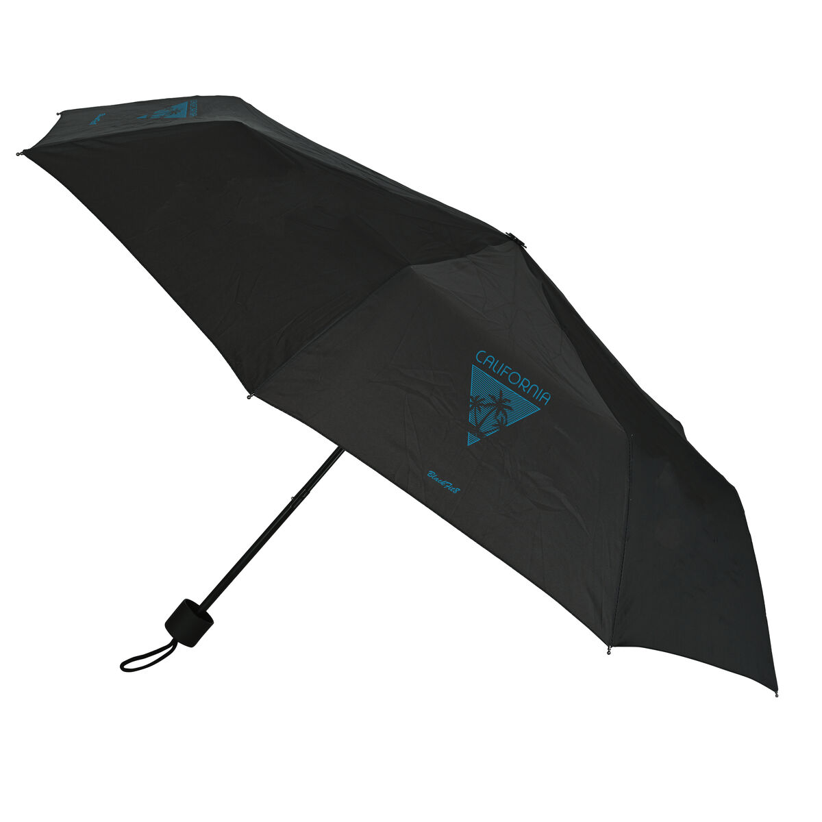 Guarda-chuva Dobrável BlackFit8 California Azul Preto Ø 98 cm