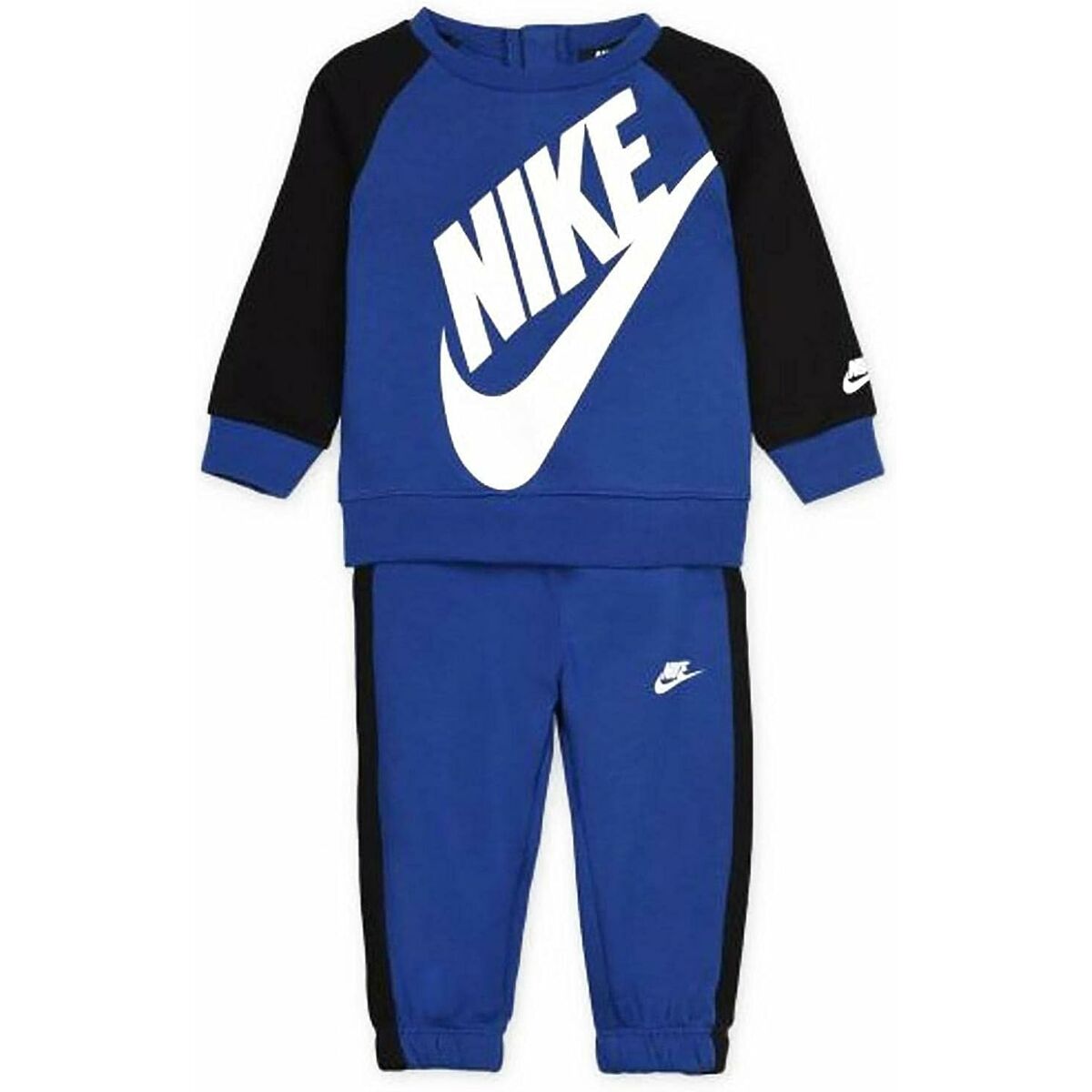 Conjunto de Vestuário Nike NKB OVERSIDED FUTURA CREW SET Azul