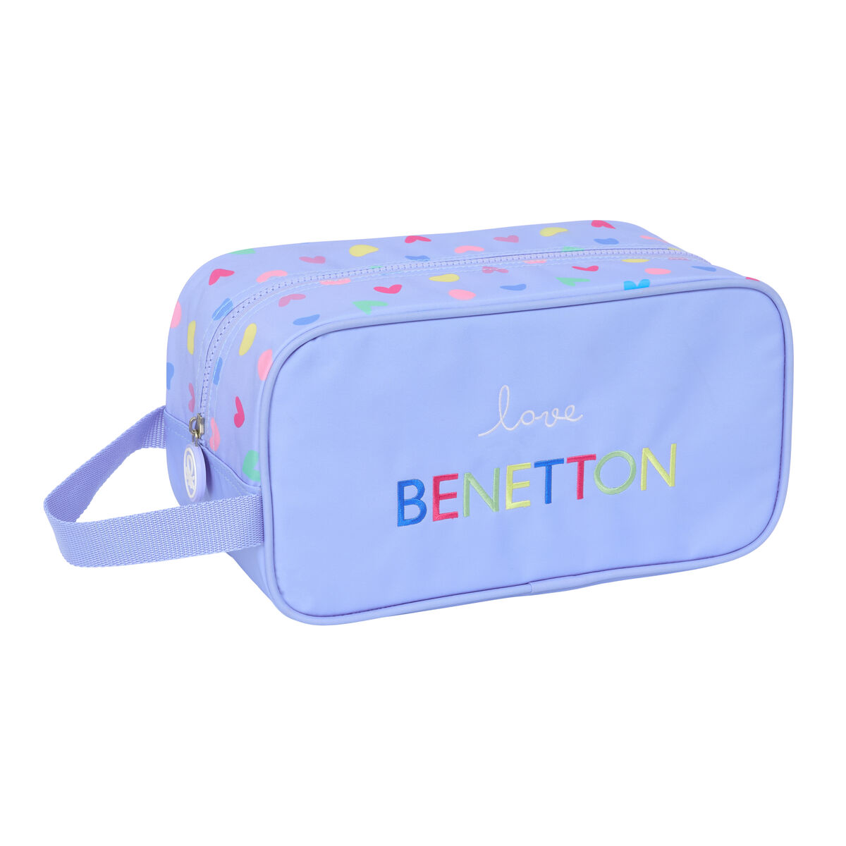 Bolsa para Sapatos de Viagem Benetton Lila Lilás 29 x 15 x 14 cm