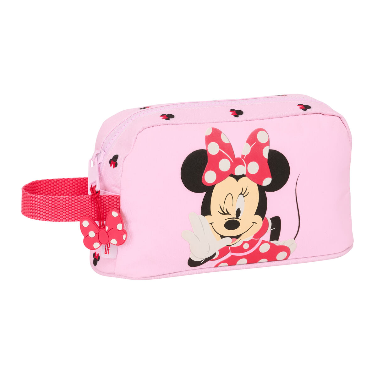 Porta-merendas Térmico Minnie Mouse Naive Cor de Rosa 21,5 x 12 x 6,5 cm