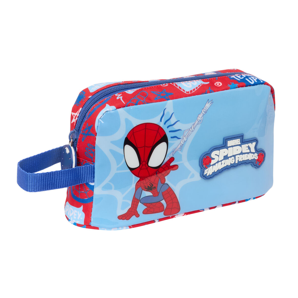 Porta-merendas Térmico Spider-Man Rescue Azul Vermelho 21,5 x 12 x 6,5 cm