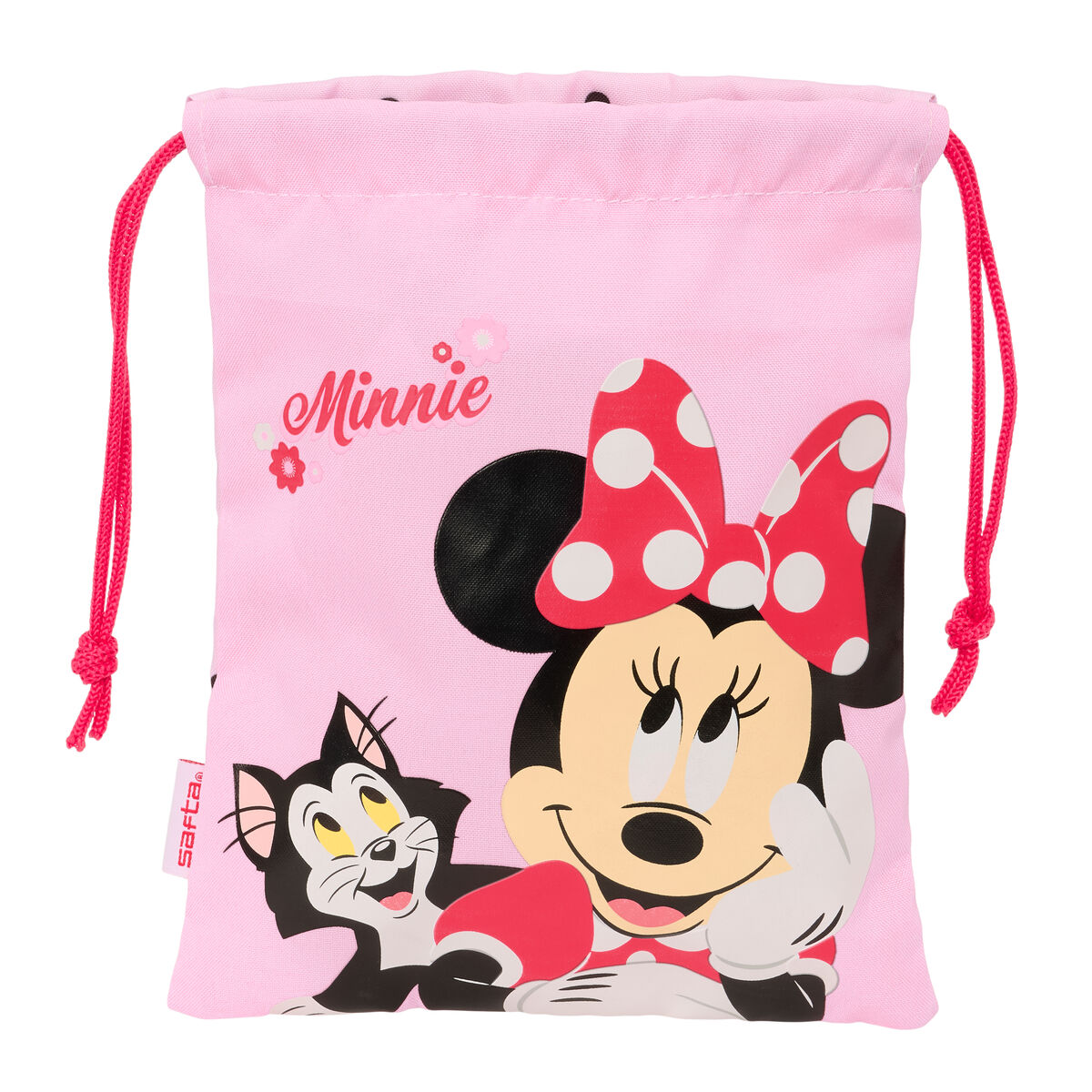 Lancheira Minnie Mouse Naive Cor de Rosa