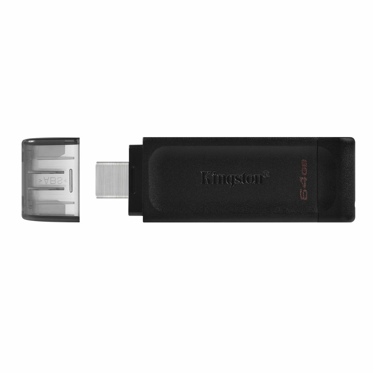 Memória USB Kingston DT70/64GB Preto 64