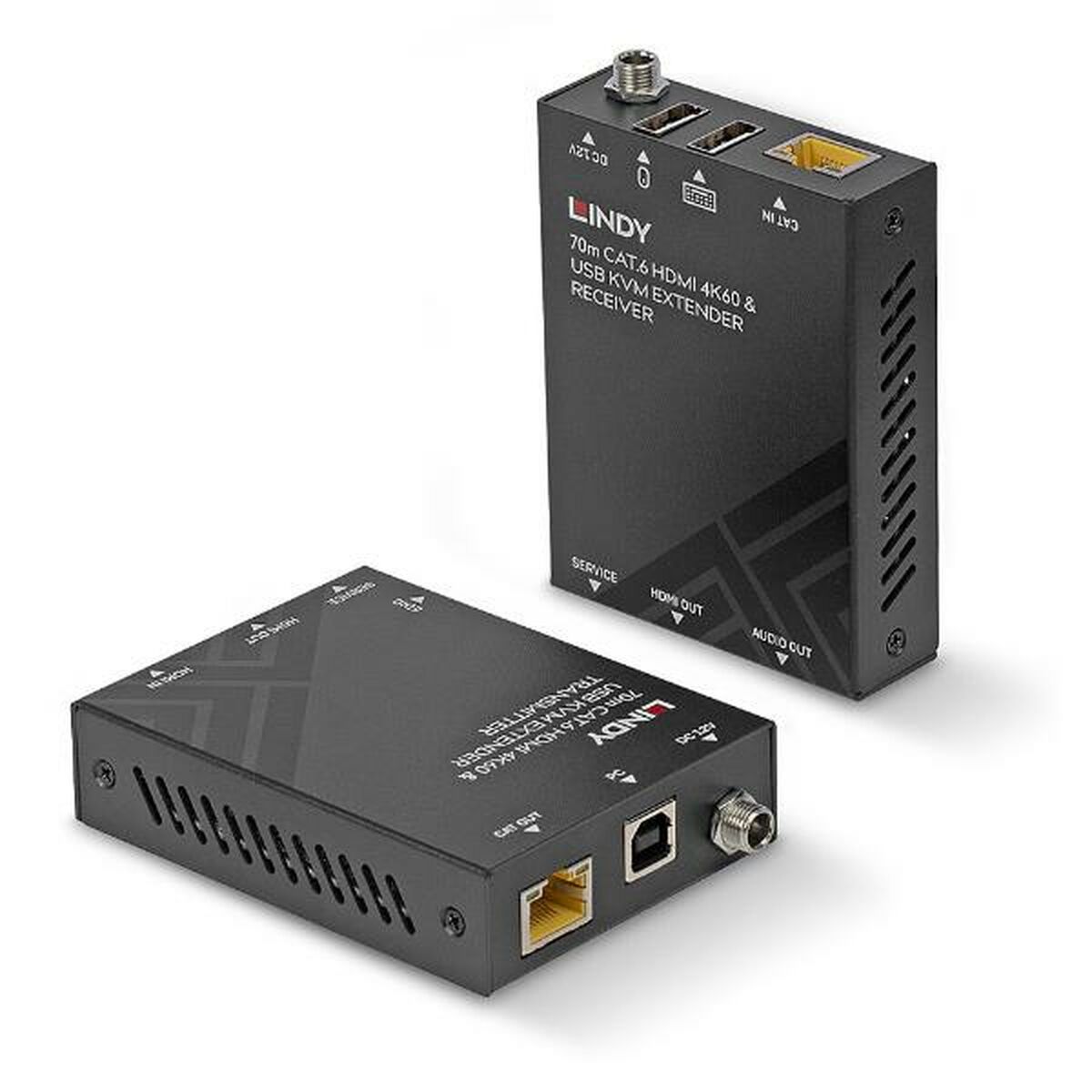 Switch HDMI LINDY 39383 Cinzento