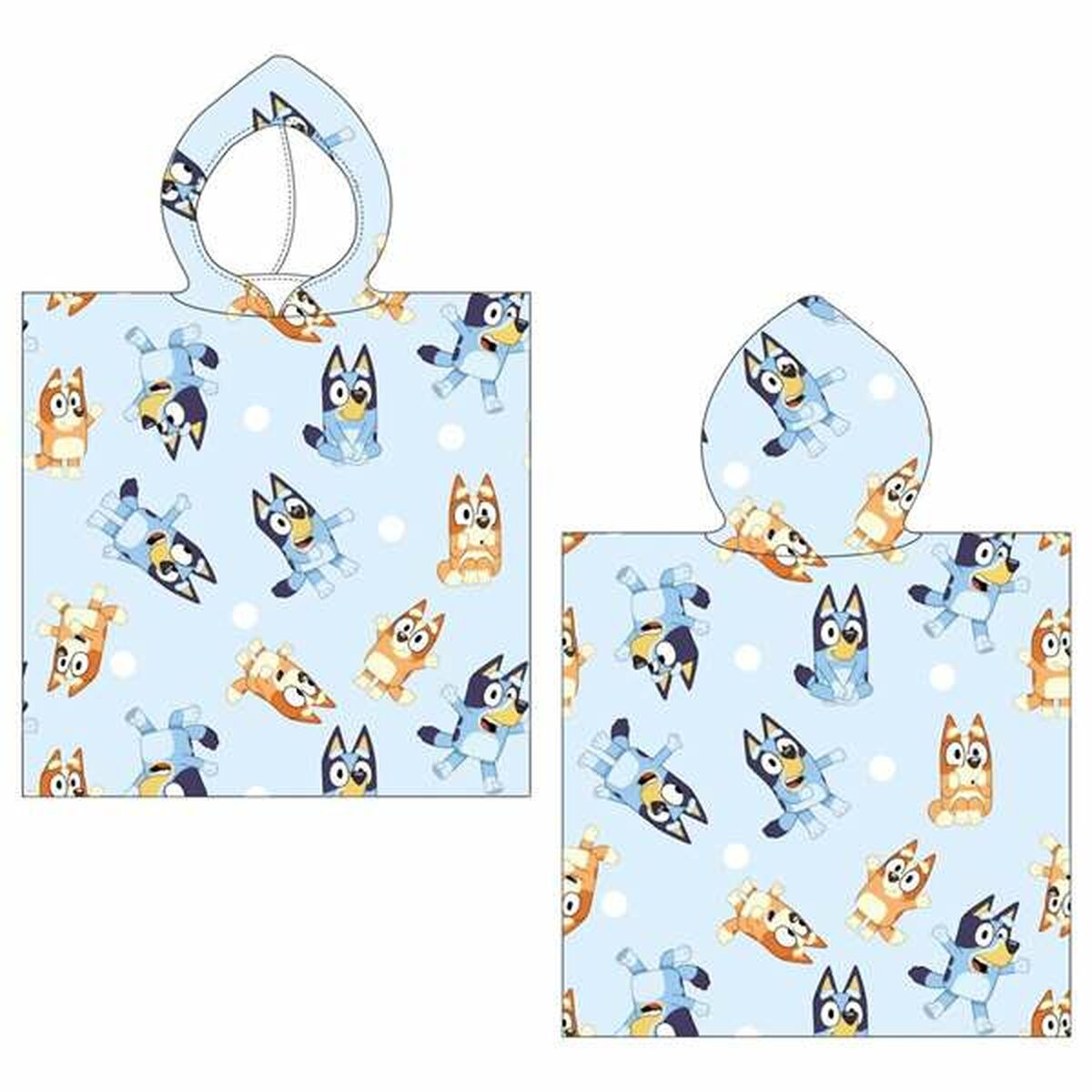Toalha de Praia Bluey Azul Claro 50 x 115 cm
