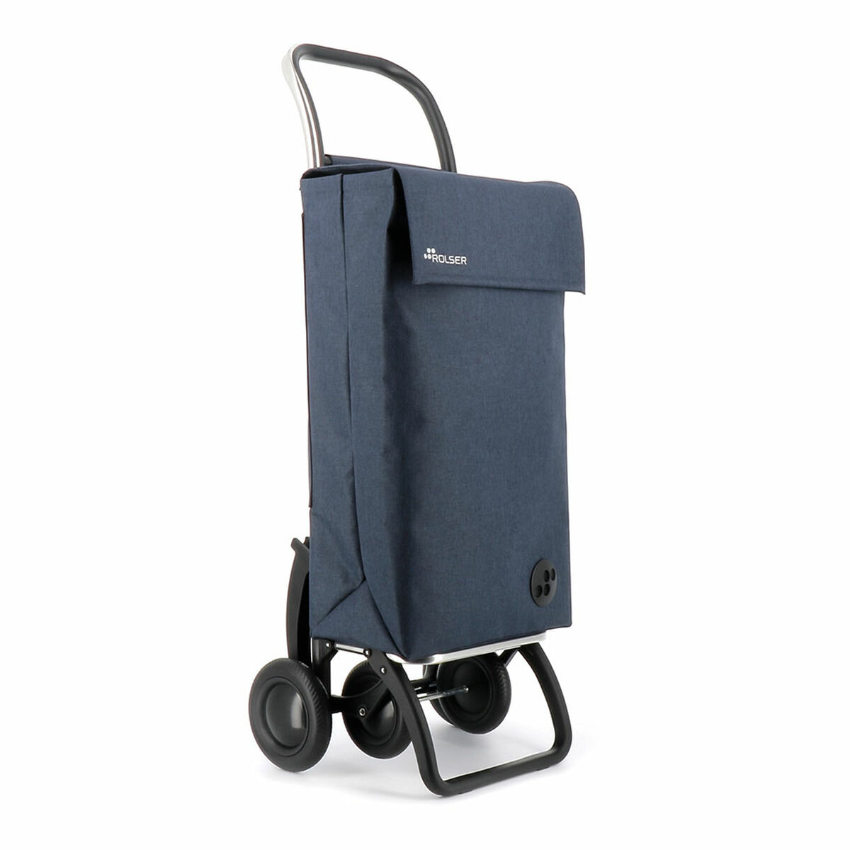 Carro de Compras Rolser sbelta tweed 4.2 Azul Marinho Dobrável