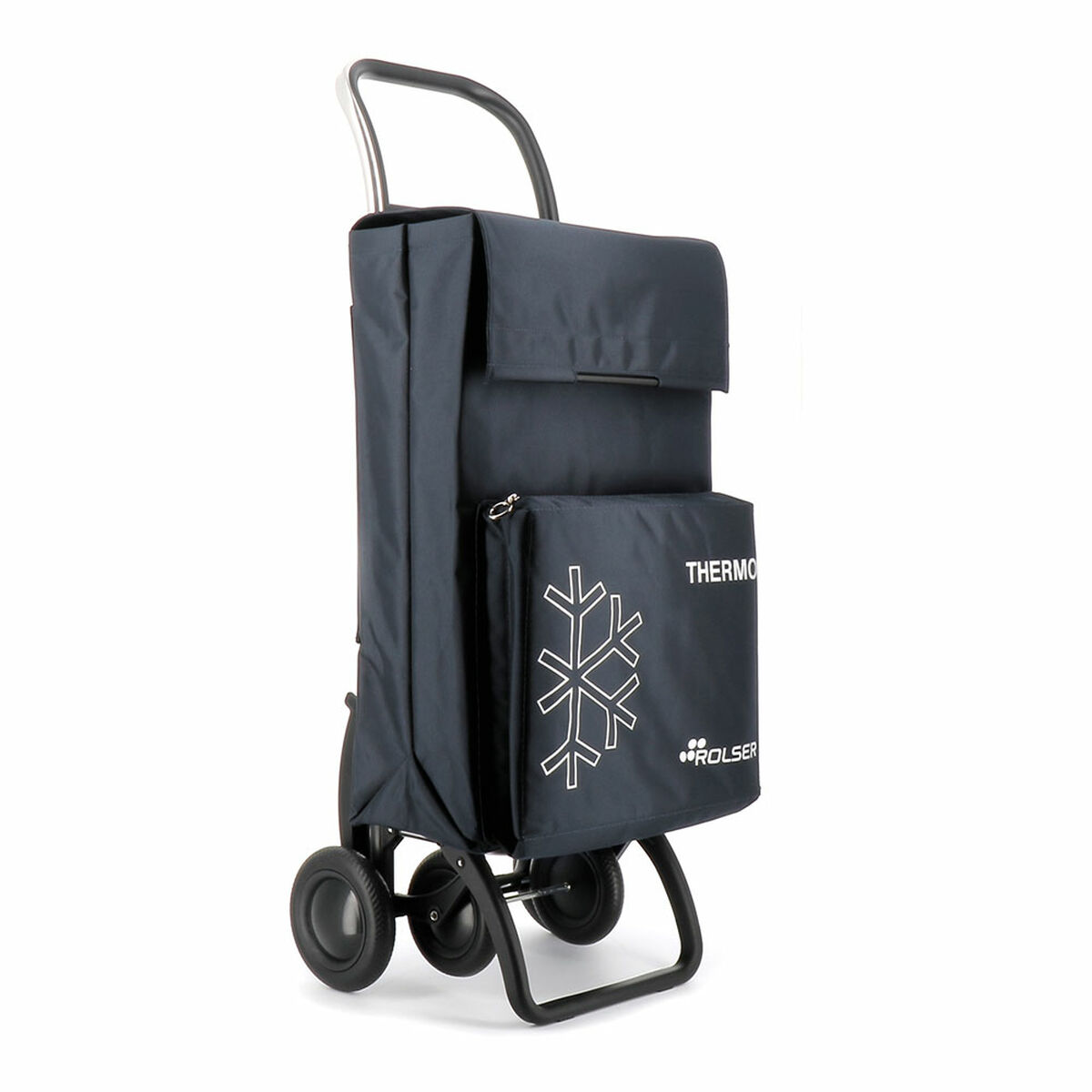 Carro de Compras Rolser MF 4.2 Cinzento escuro Dobrável