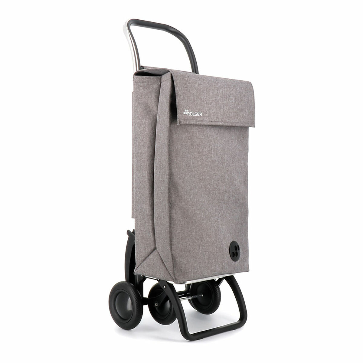 Carro de Compras Rolser sbelta tweed 4.2 Cinzento Dobrável