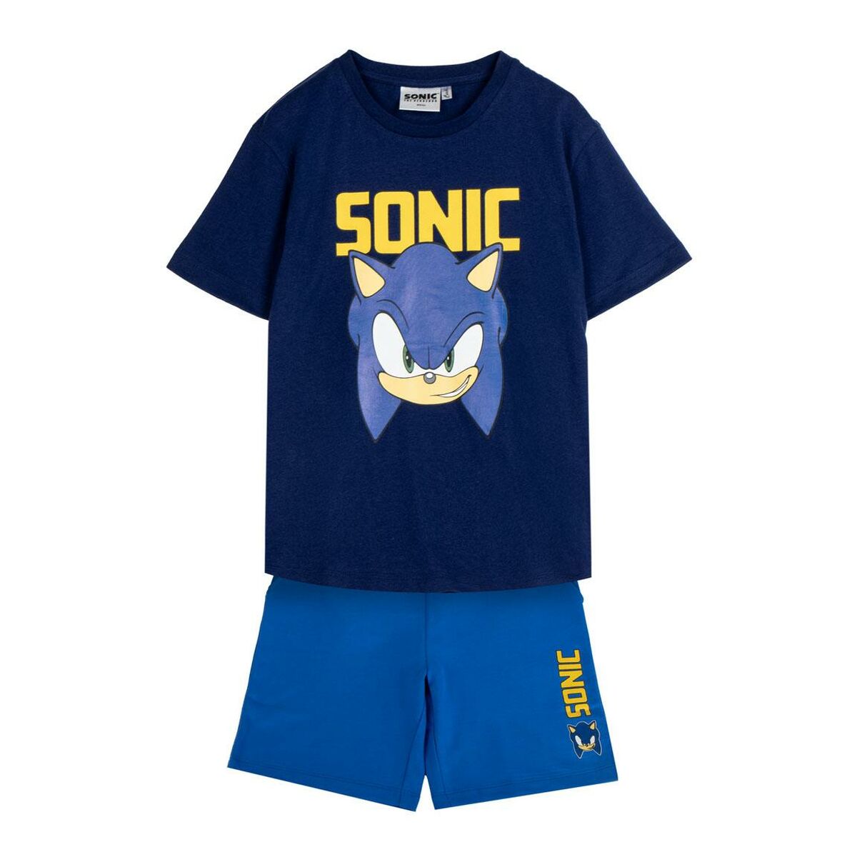 Conjunto de Vestuário Sonic Azul