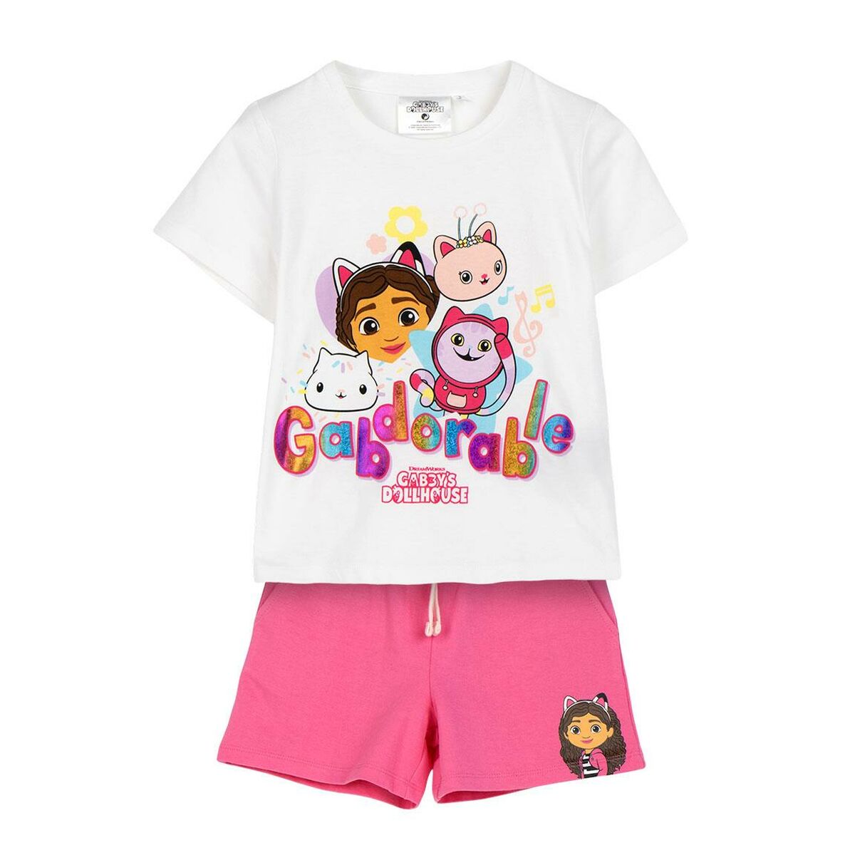 Conjunto de Vestuário Gabby's Dollhouse Branco