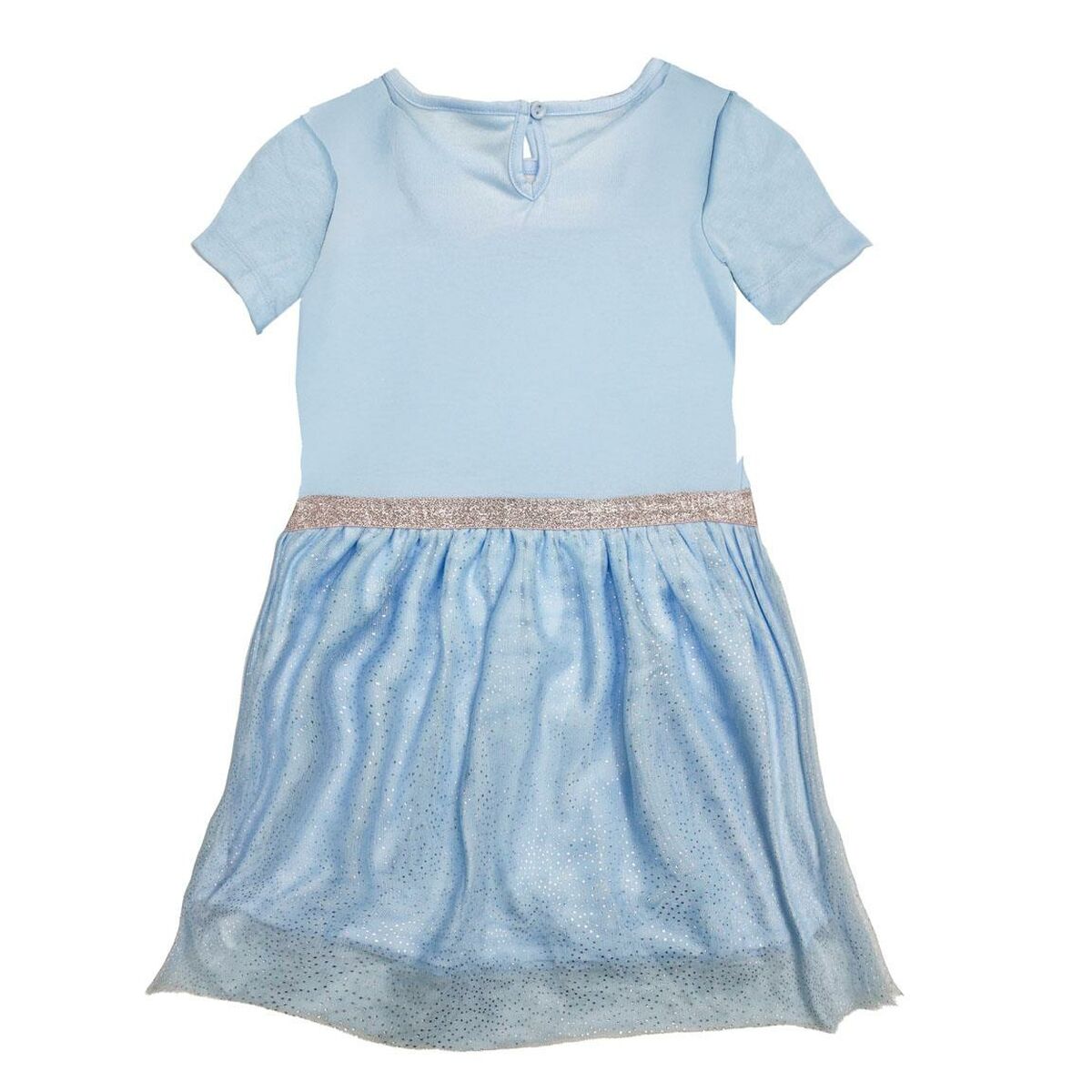 Vestido Stitch Azul Claro