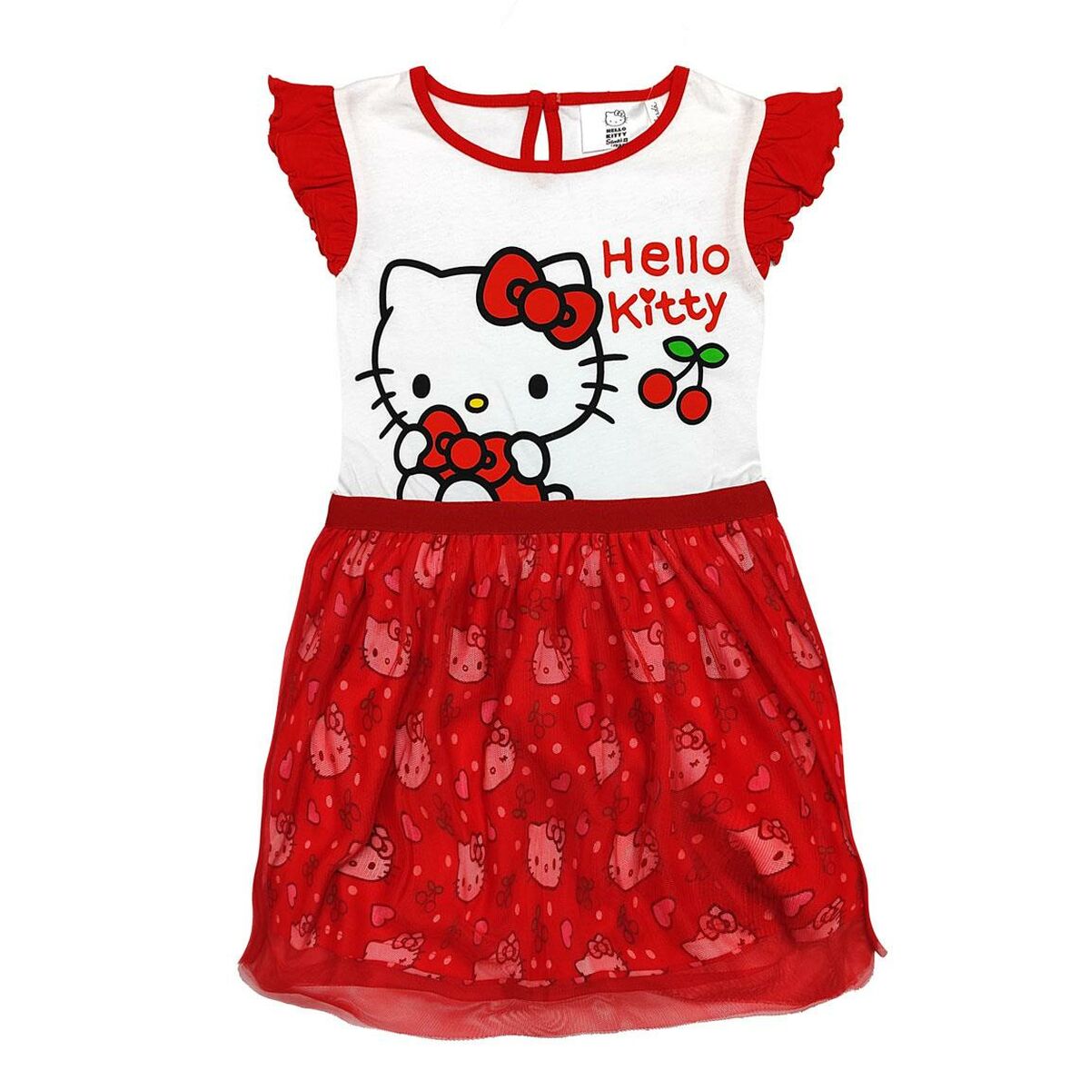 Vestido Hello Kitty Vermelho