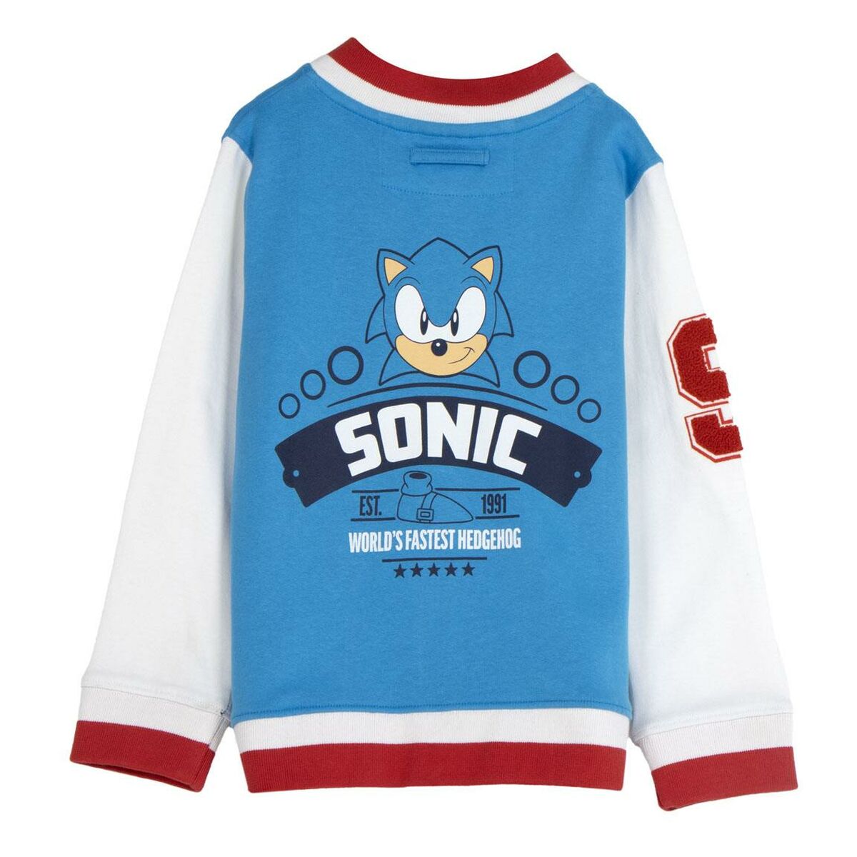 Casaco Infantil Sonic Azul