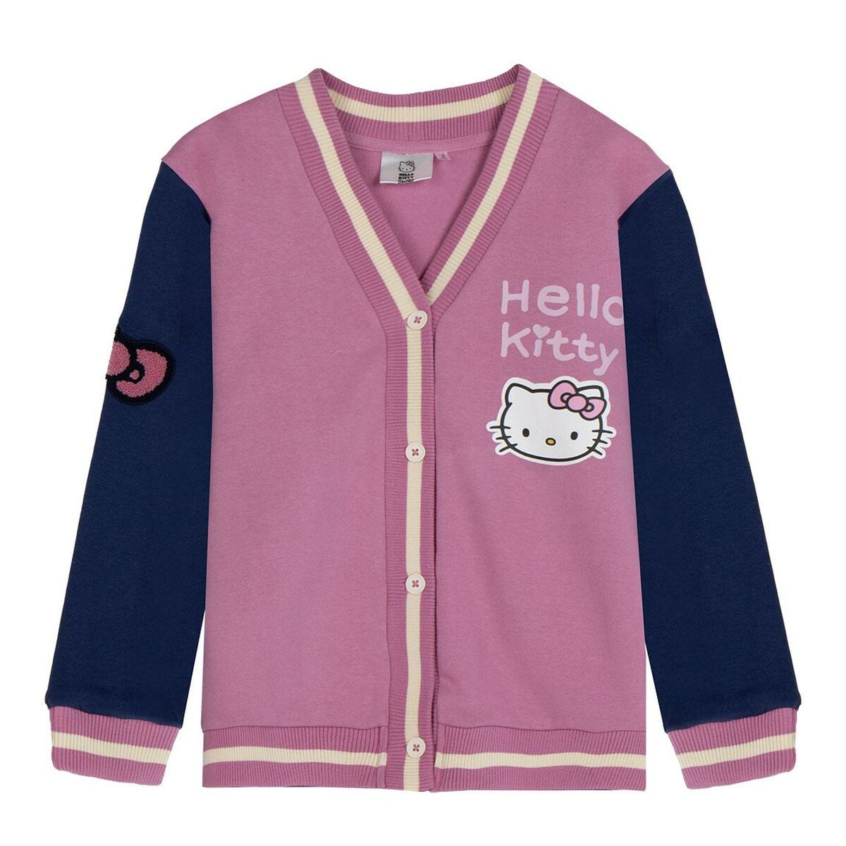 Casaco Infantil Hello Kitty Cor de Rosa