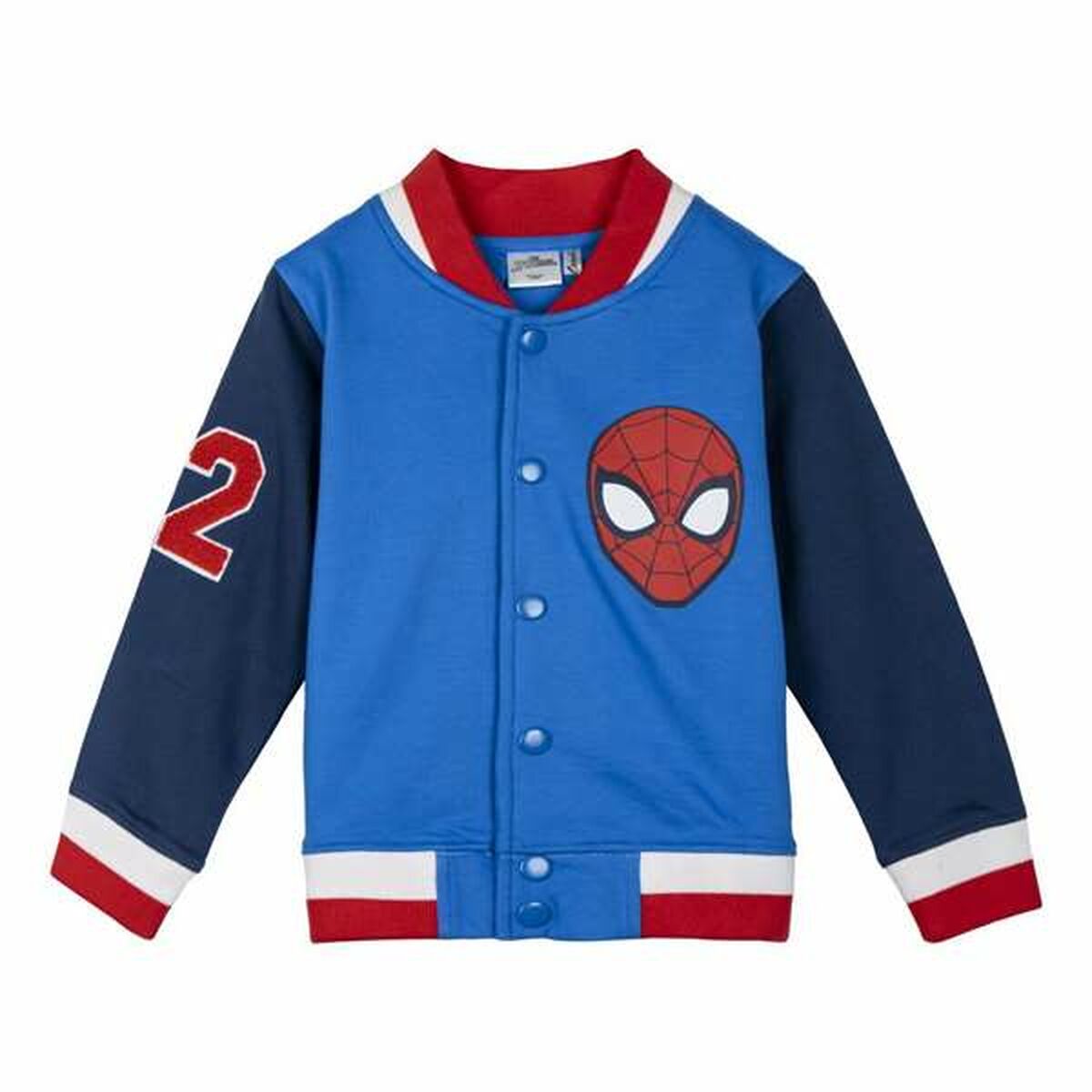 Casaco de Fato de Treino Infantil Spider-Man Azul
