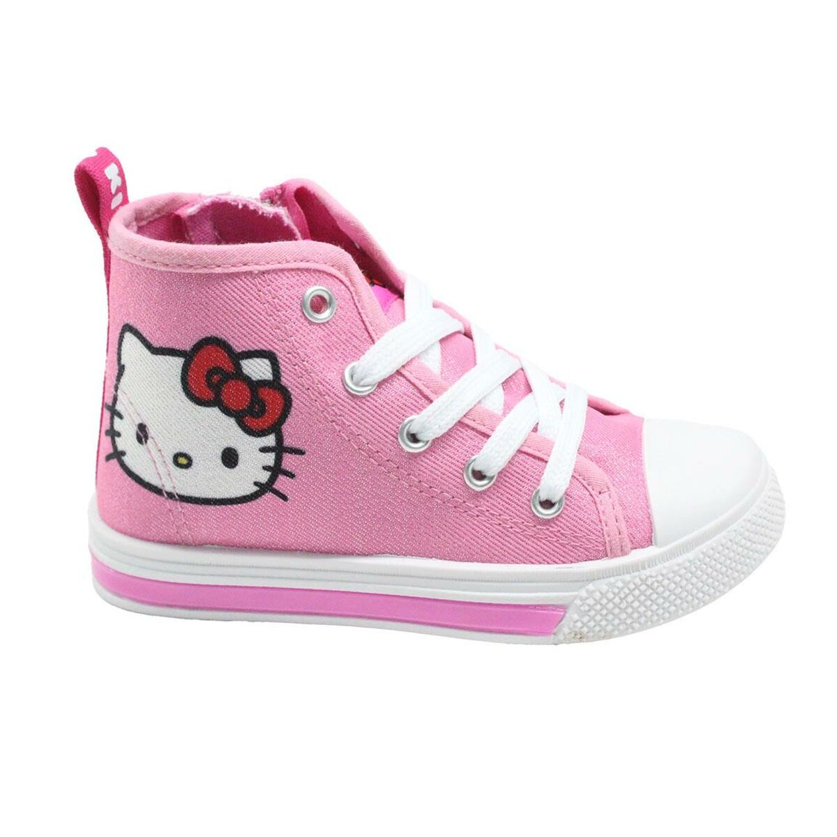 Sapatilhas Desportivas com LED Hello Kitty Cor de Rosa