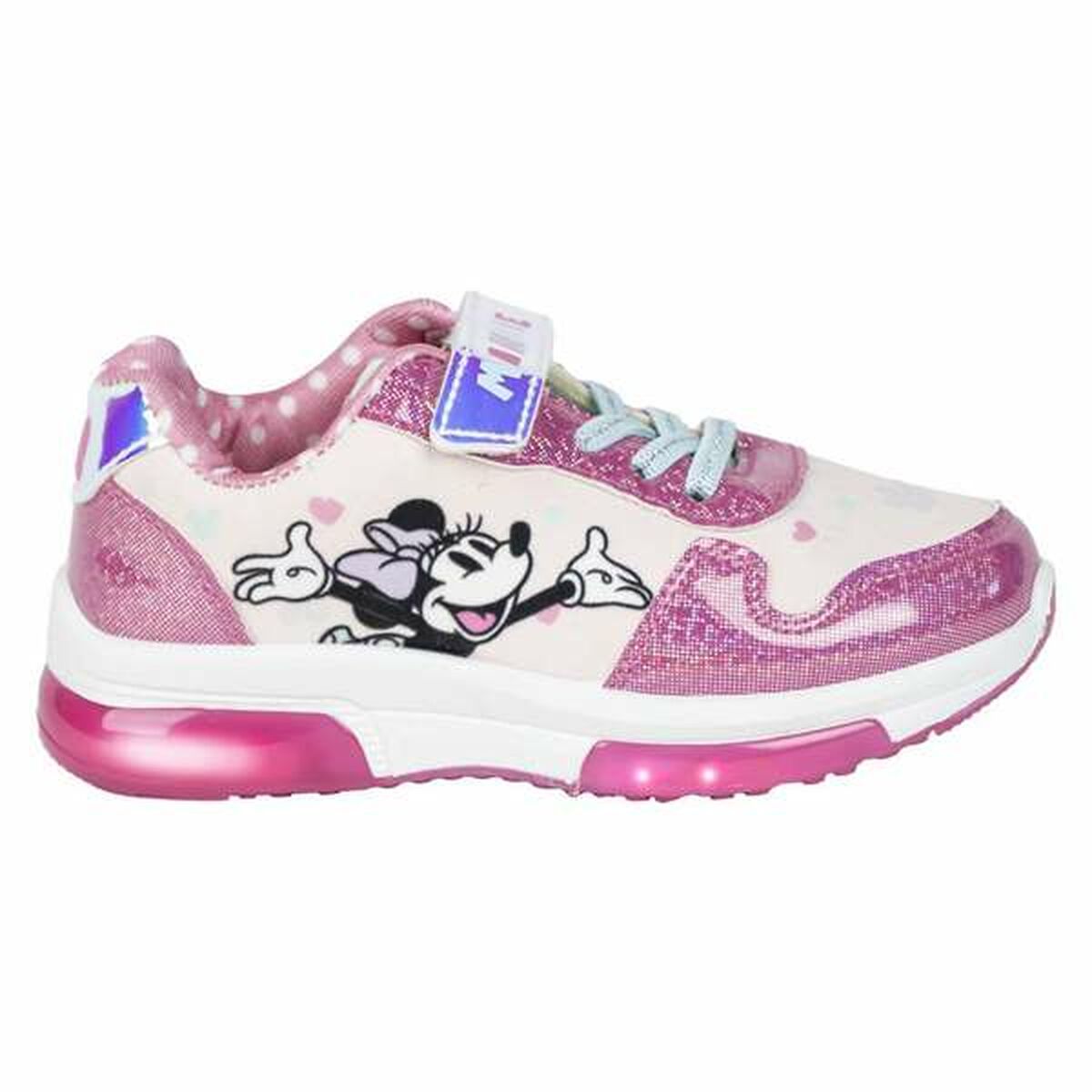 Sapatilhas de Desporto Infantis Minnie Mouse Cor de Rosa