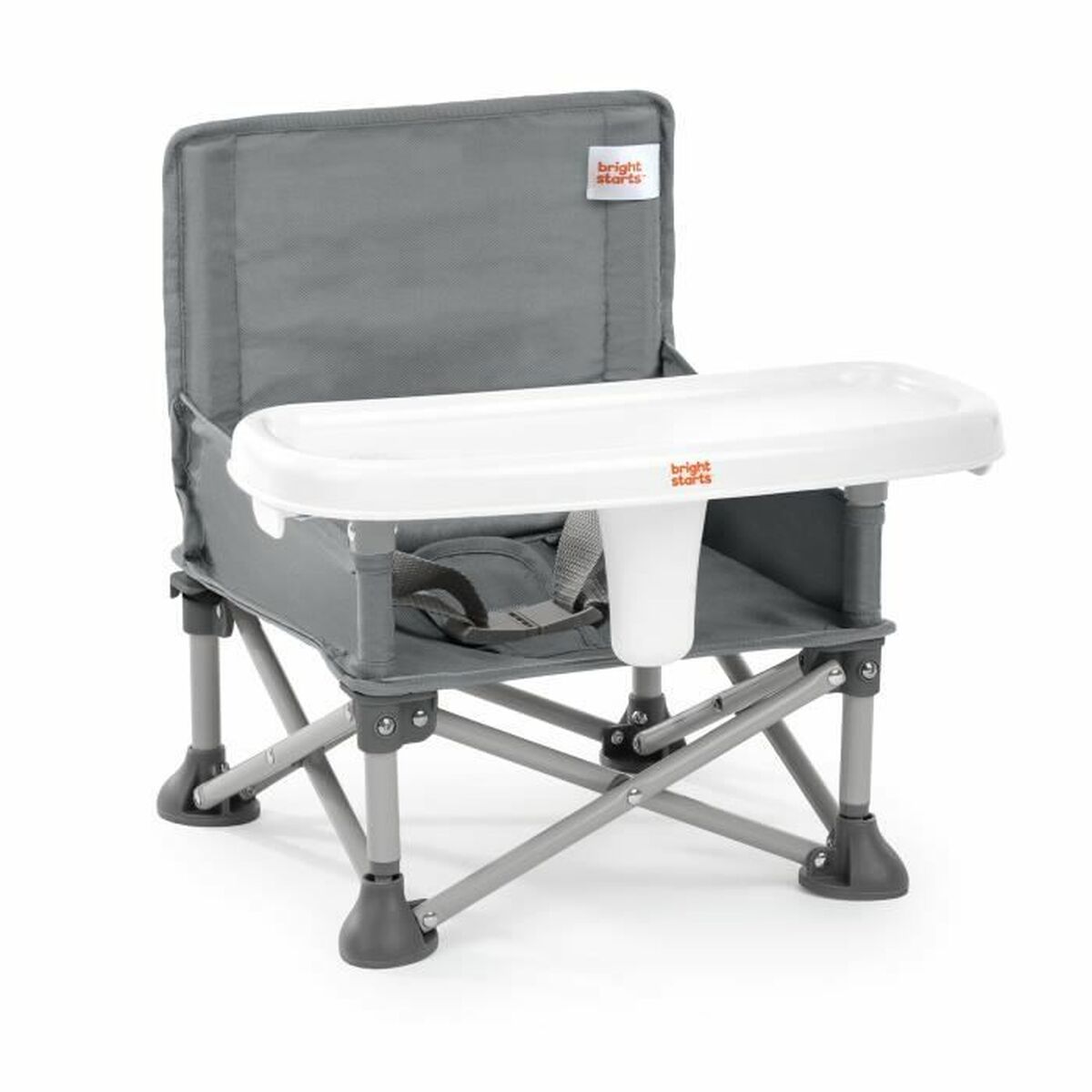 Elevador Bright Starts Pop 'N Sit Cinzento