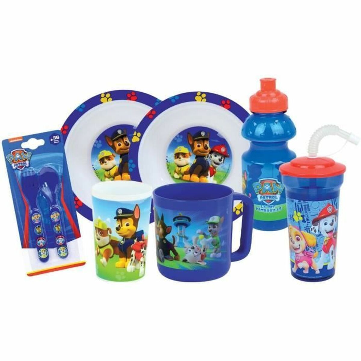 Conjunto de Louça Fun House PAW PATROL