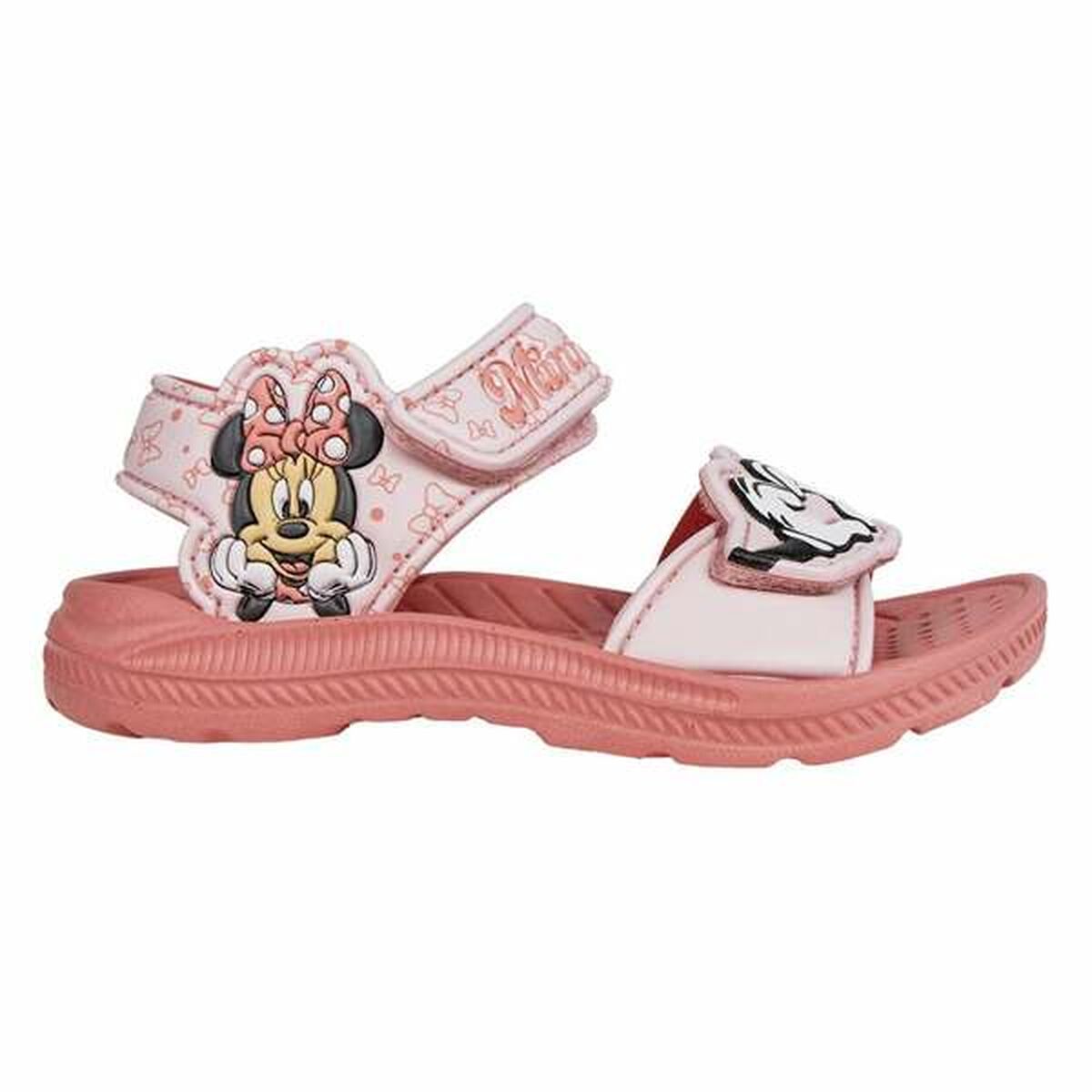 Sandálias Infantis Minnie Mouse Cor de Rosa