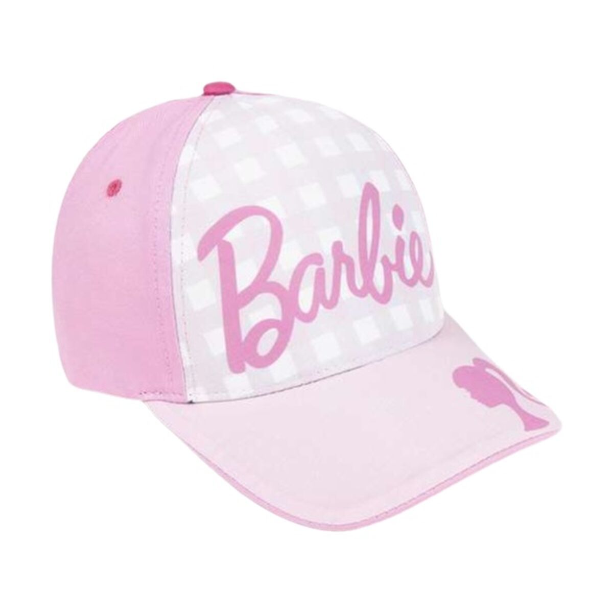 Boné Infantil Barbie Rosa Claro