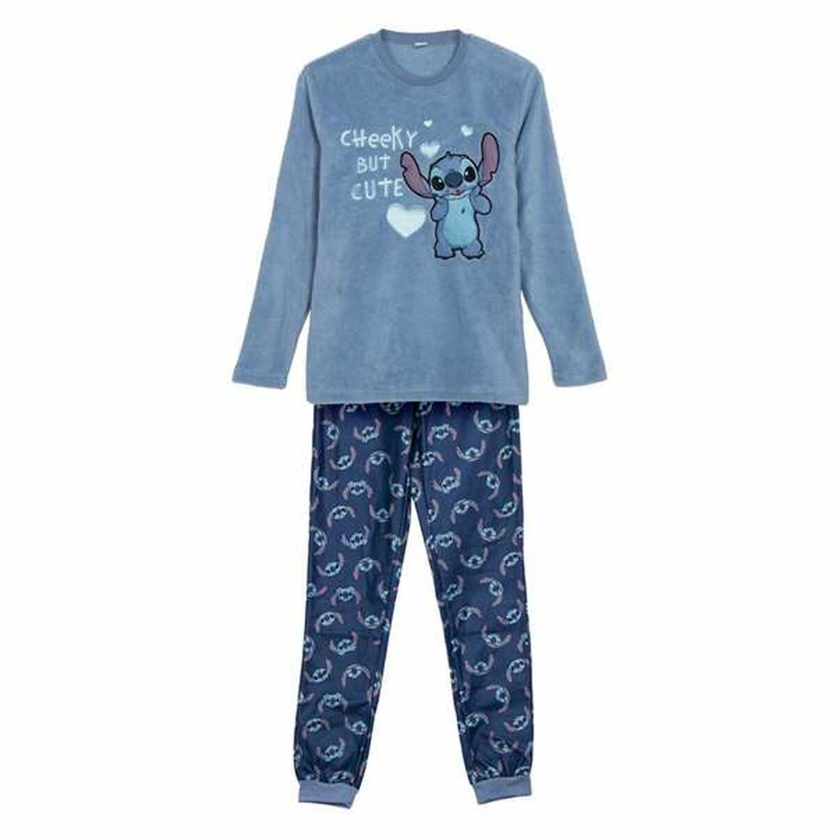 Pijama Infantil Stitch Azul