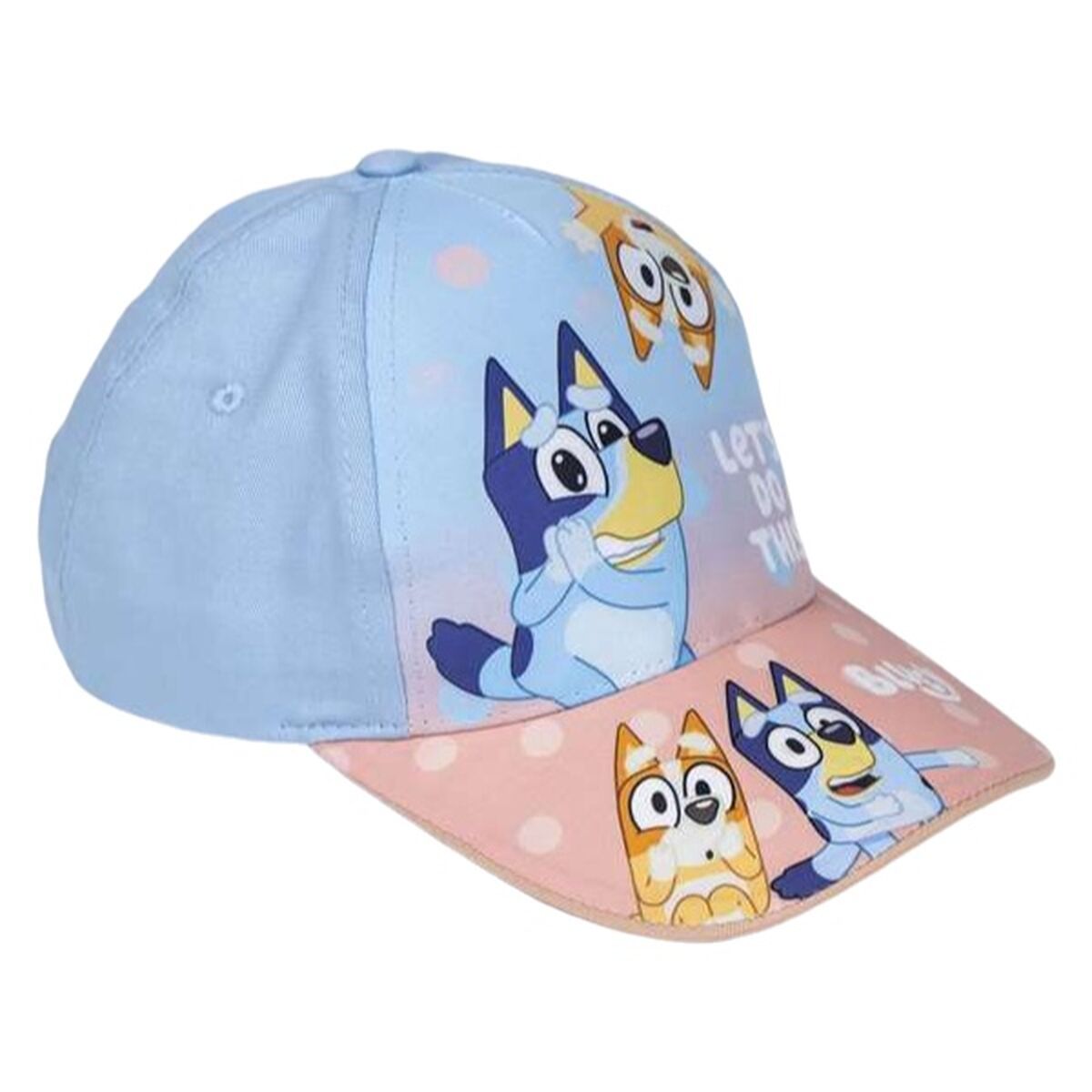 Boné Infantil Bluey Laranja