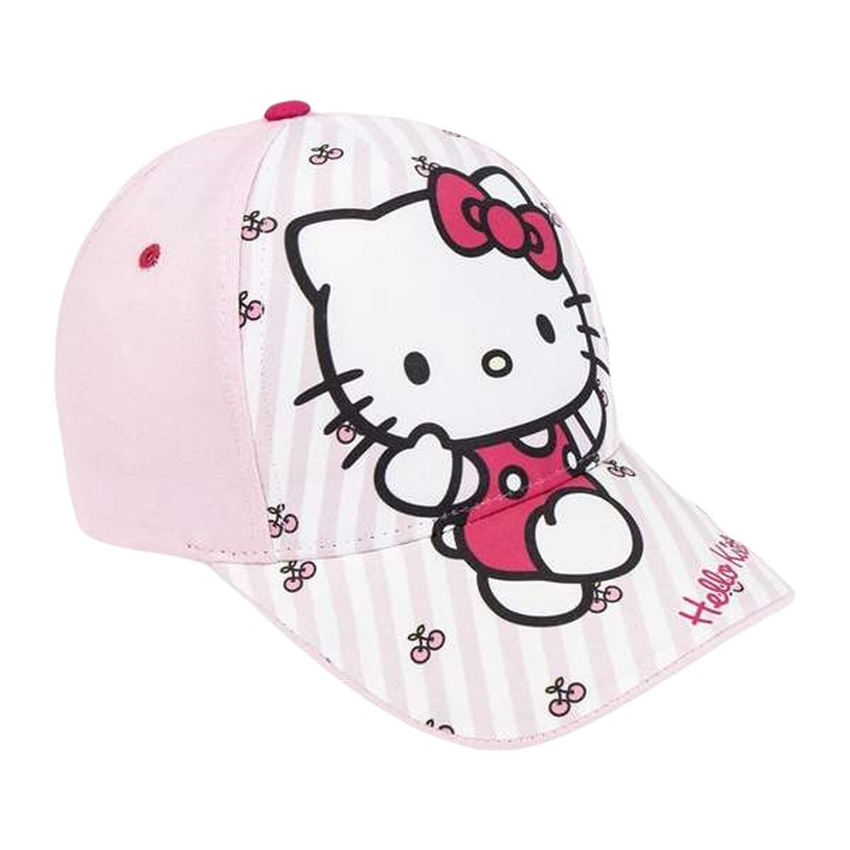 Boné Infantil Hello Kitty Rosa Claro