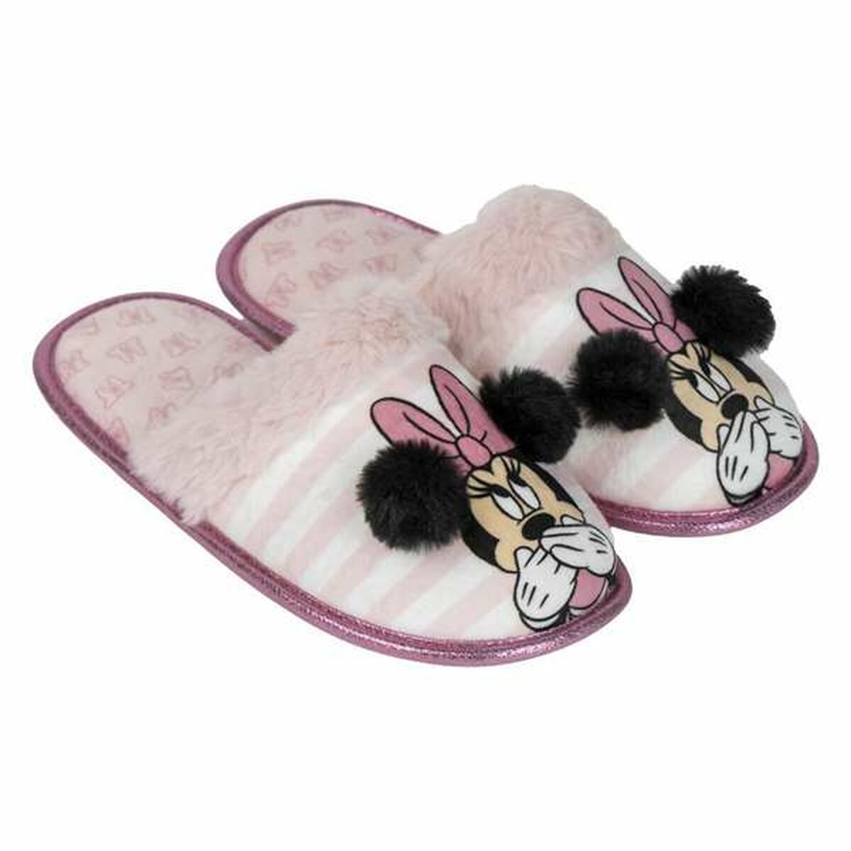 Chinelos de casa Minnie Mouse Cor de Rosa