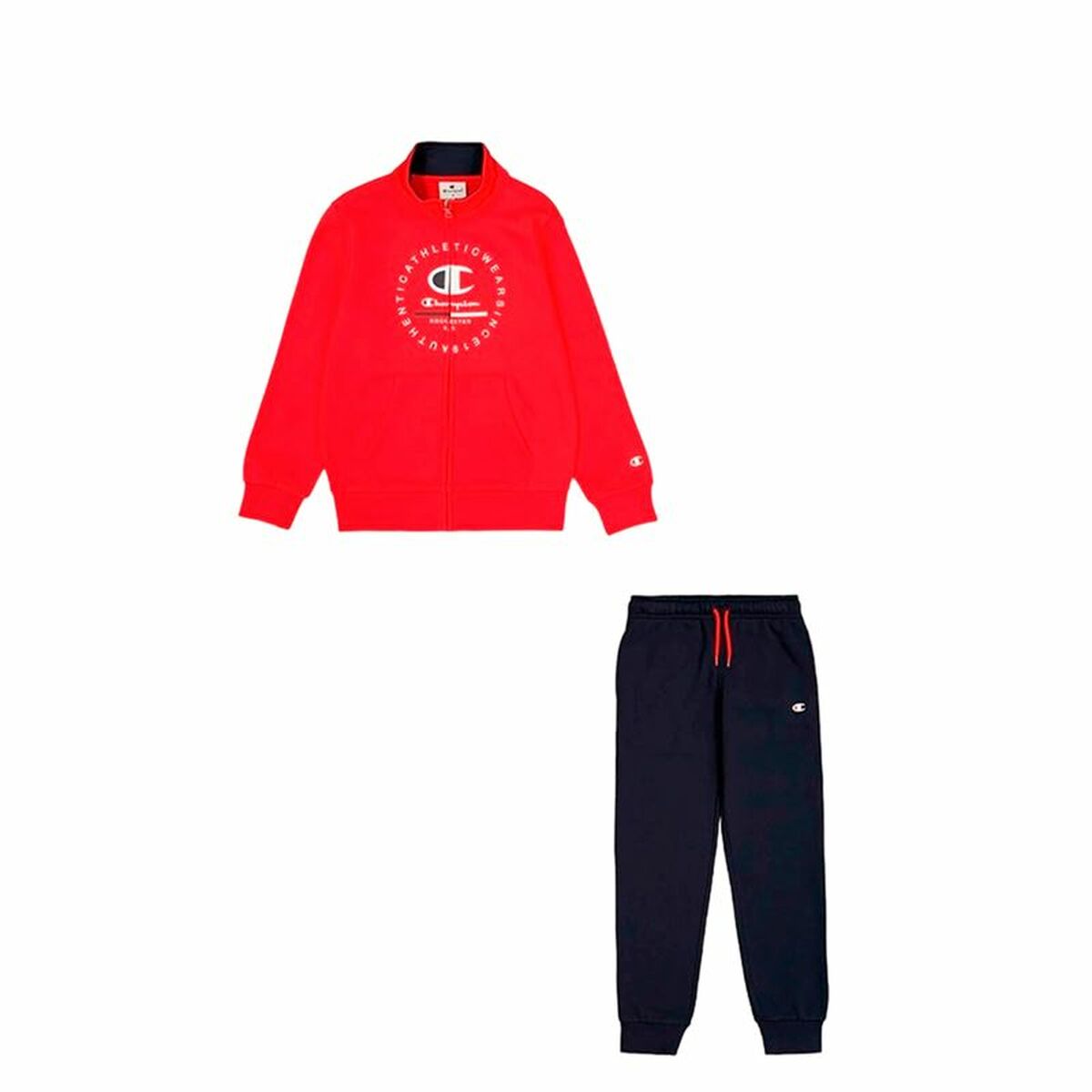 Conjunto Desportivo para Crianças Champion Azul Vermelho 2 Peças